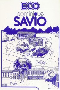 Collège Dominique SAVIO - 1988 : Couverture du Journal (Implantation progressive au Bourg)