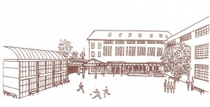 Collège Dominique SAVIO - 1995 : Couverture du journal du collège (Nouveaux batiments en 1995 et 1998)